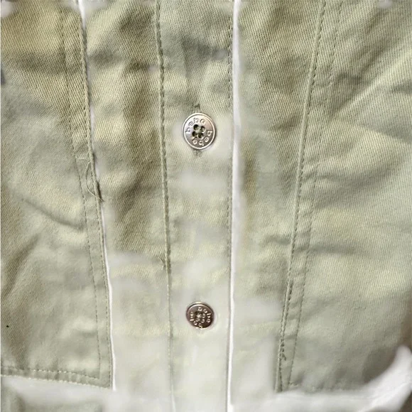 Bebe Light Green Collared Dress NWOT - Picture 4 of 6